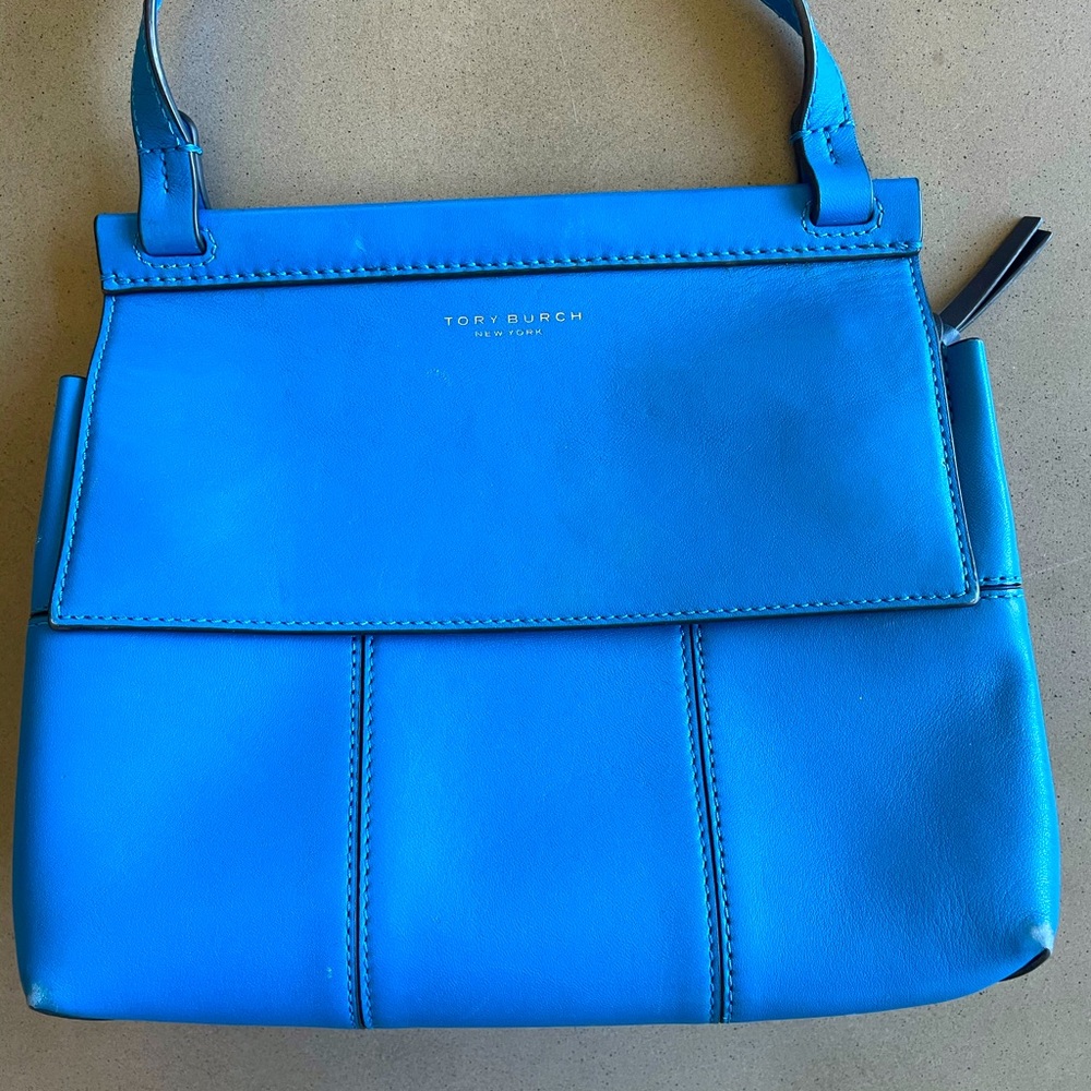 Tory Burch Leather T Block Cross Body